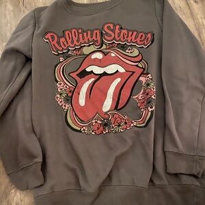 Rolling Stones Black Graphic Tee